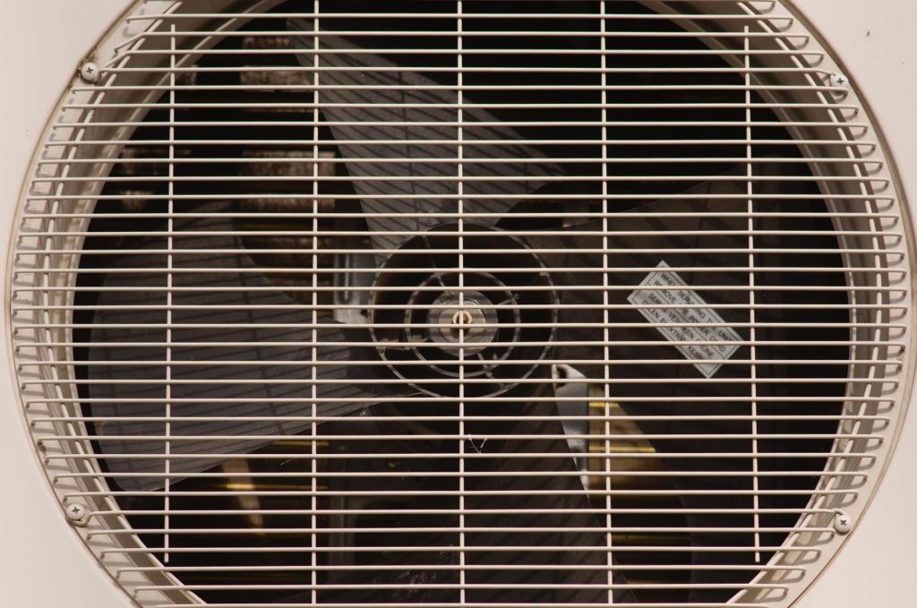 palme d'une hélice de climatisation